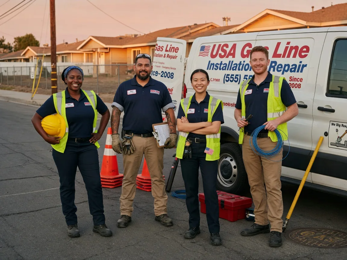 Gas Line Installation company in Udell, IA